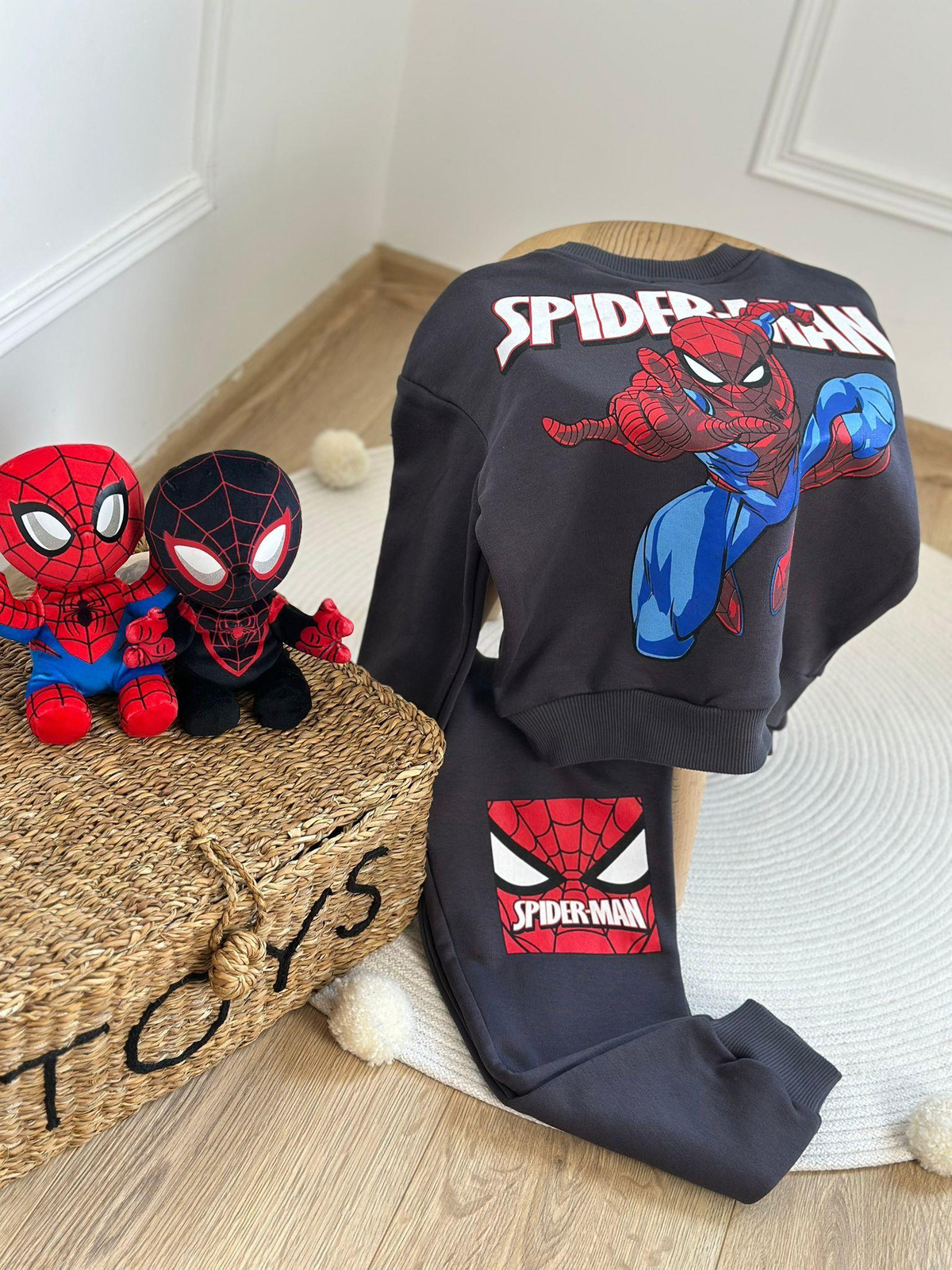 Marvel Spider Man Baskılı Eşofman Takımı