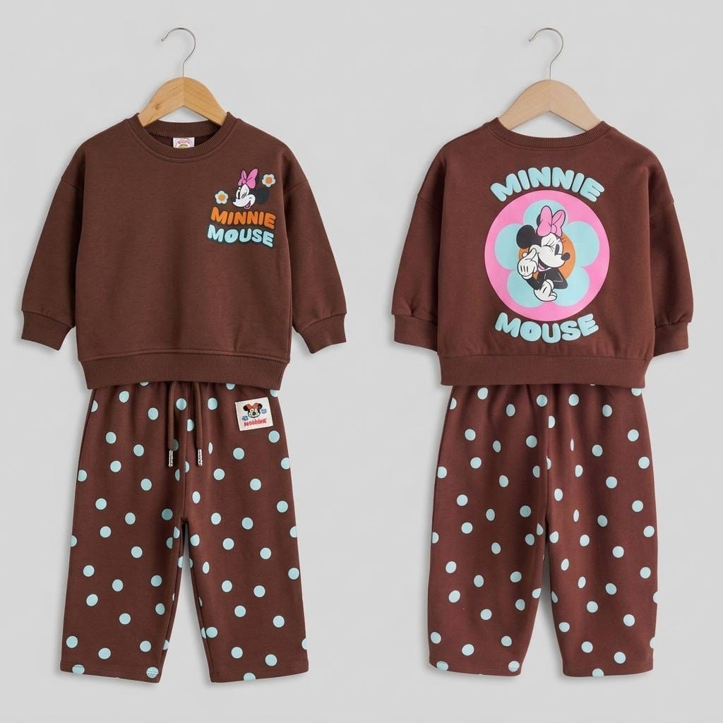 Minnie Puantiyeli Eşofman Takımı