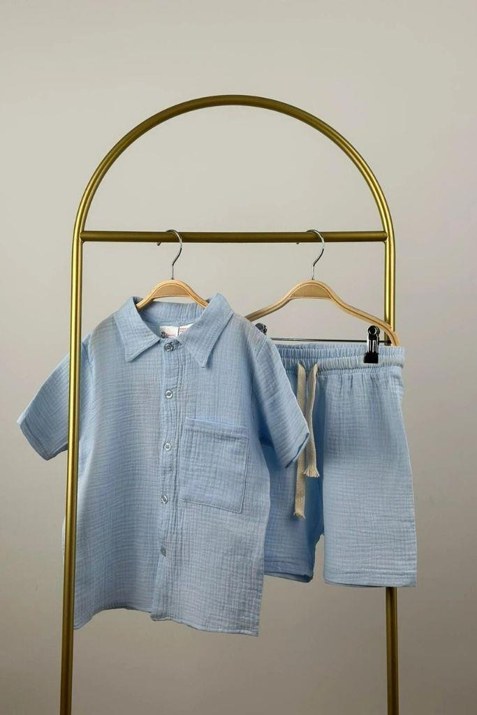 Müslin Şortlu Takım