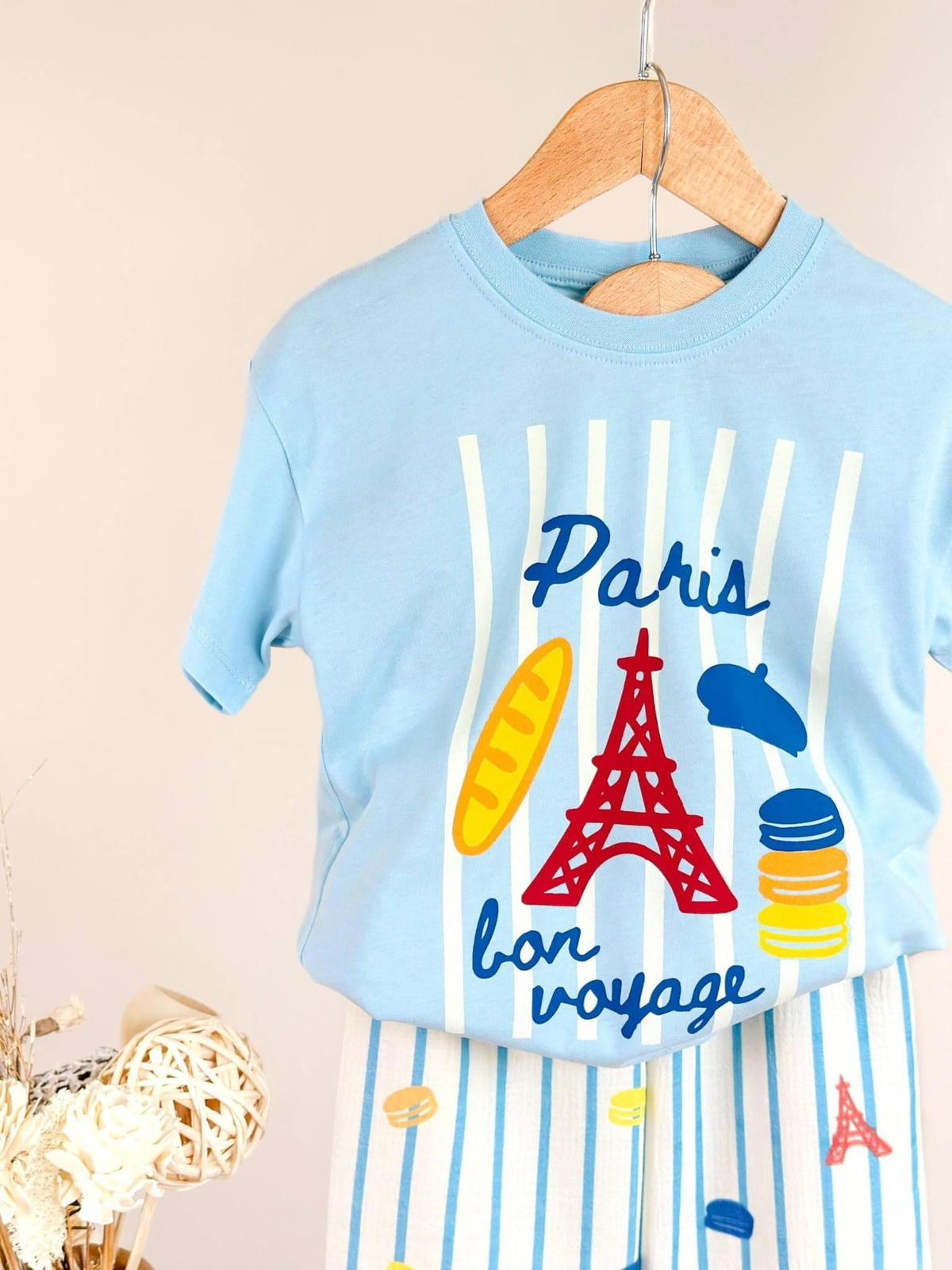 Paris Çizgili Eşofman Takımı