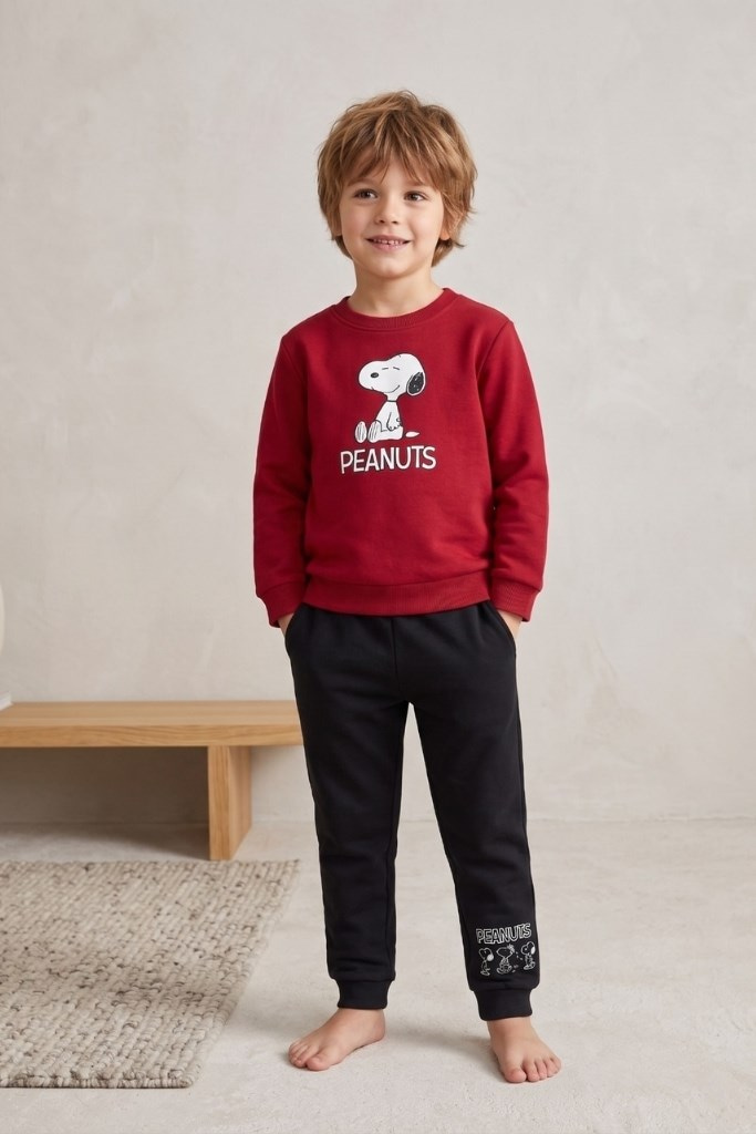 Peanuts Baskılı Eşofman Takımı