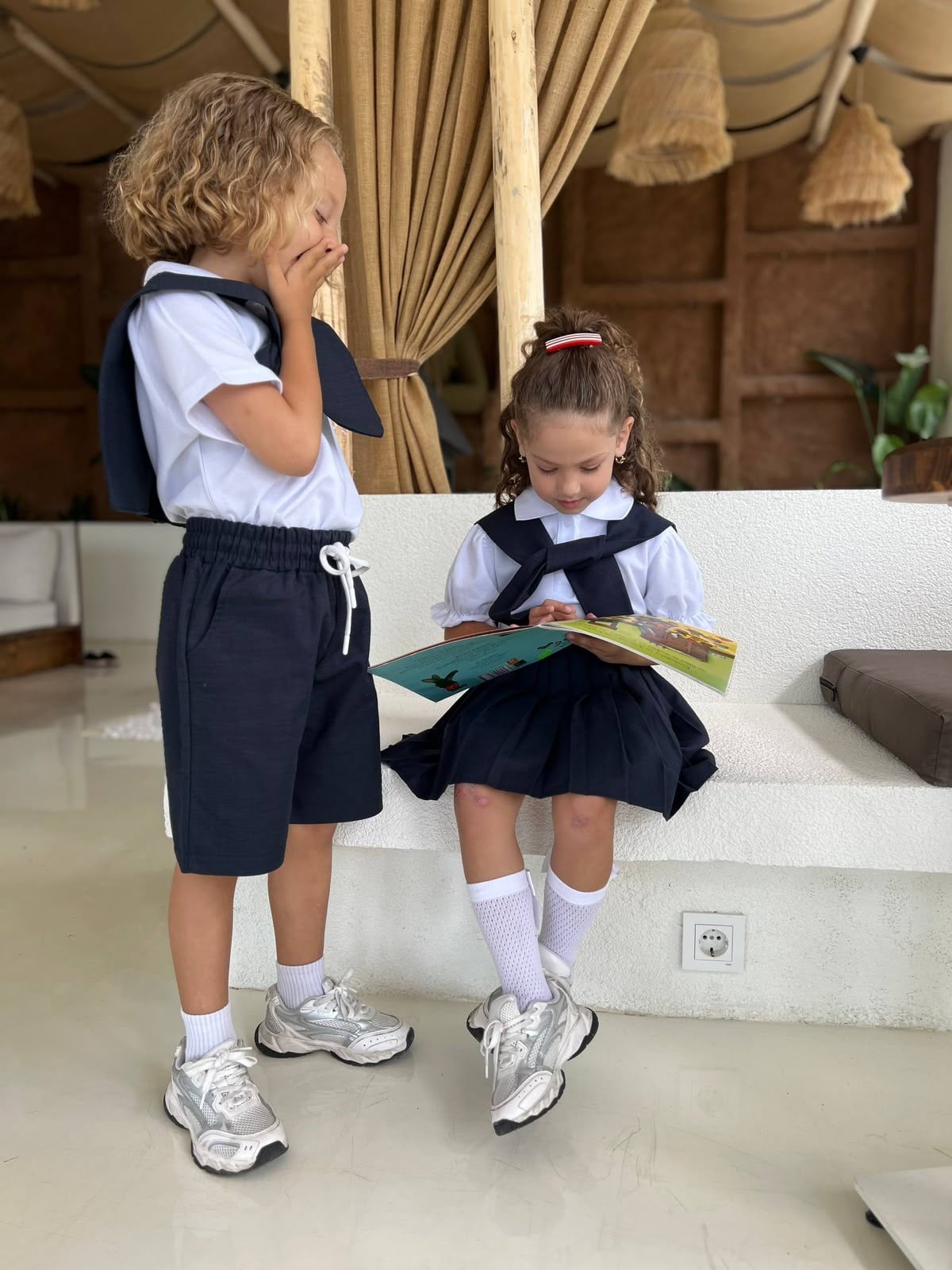Polo Yaka Etekli 3lü Set