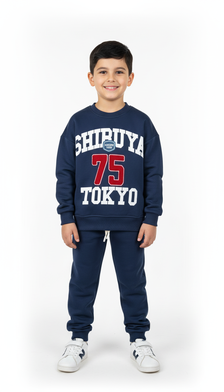 Shibuya Tokyo Baskılı Eşofman Takımı