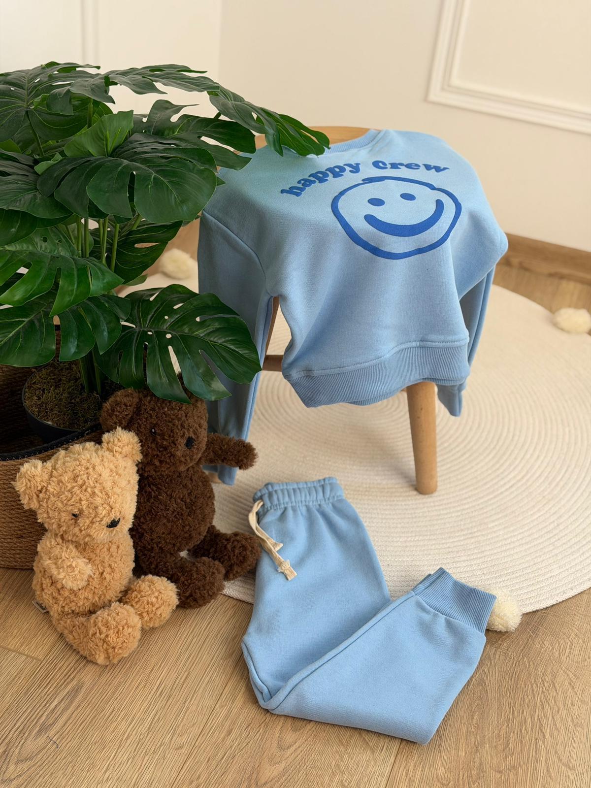 Smile Happy Crew Eşofman Takımı