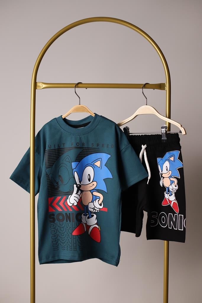 Sonic Şortlu Takım