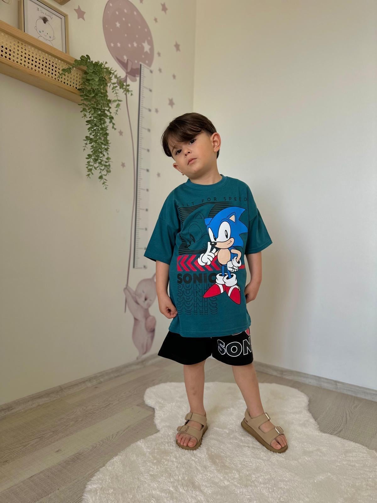 Sonic Şortlu Takım