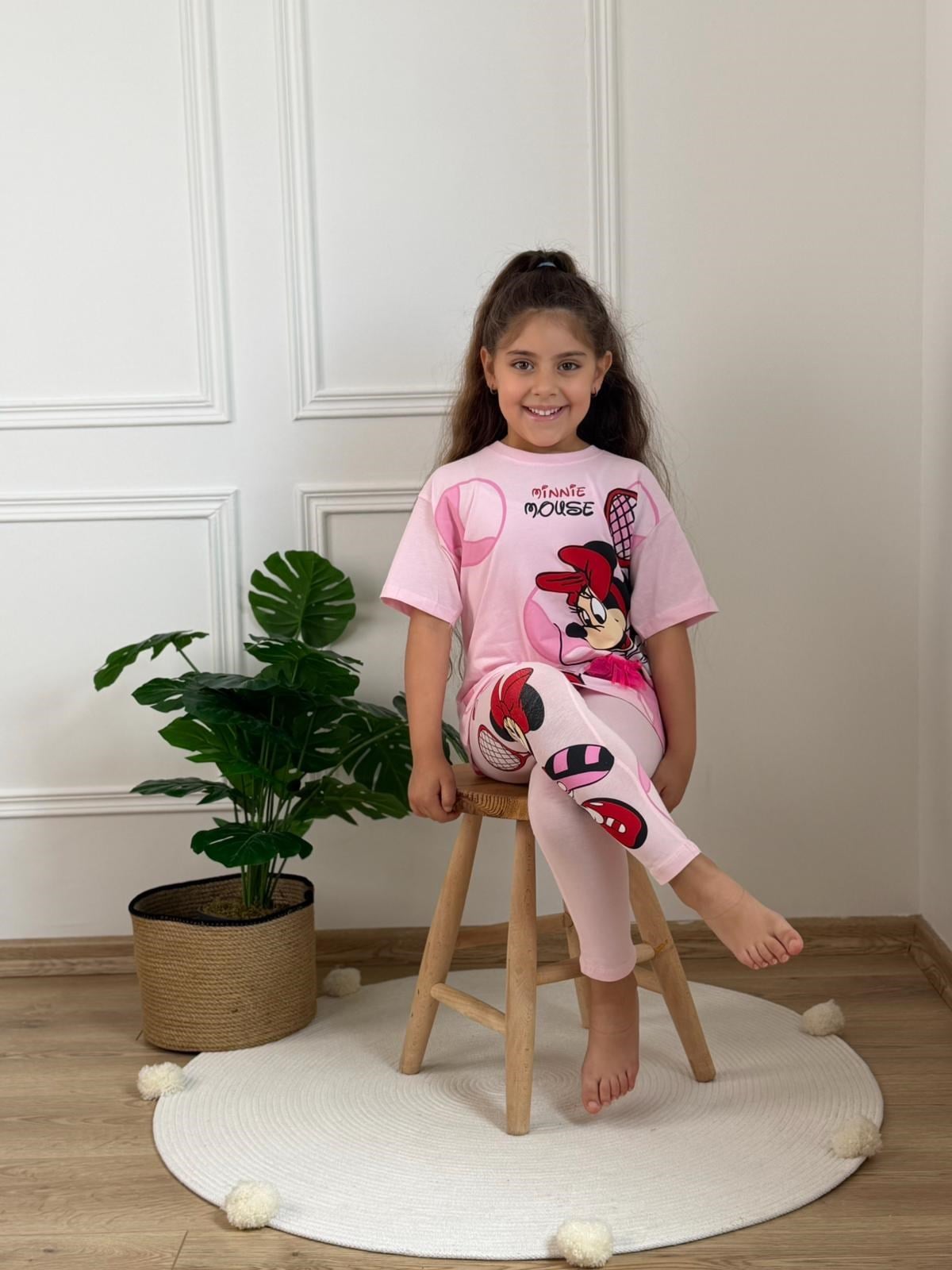 Sporcu Minnie Mouse Taytlı Takım