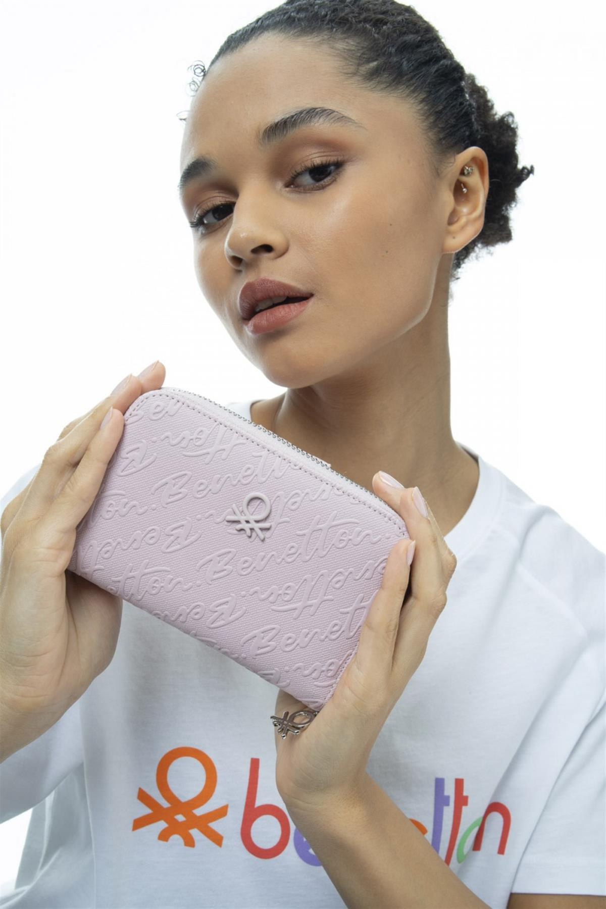 BENETTON KADIN CÜZDAN BNT984 PEMBE