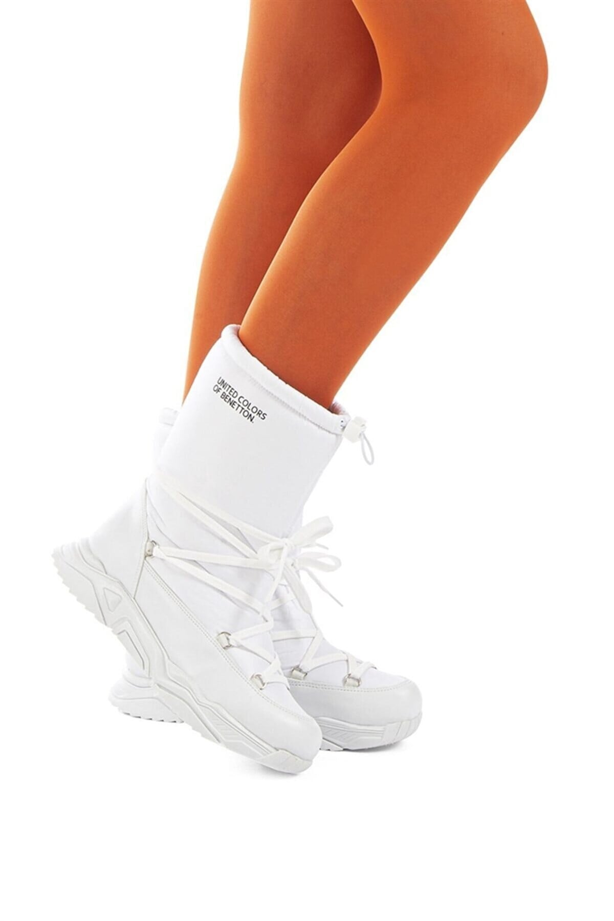 BENETTON KADIN BOT BN-30392 BEYAZ