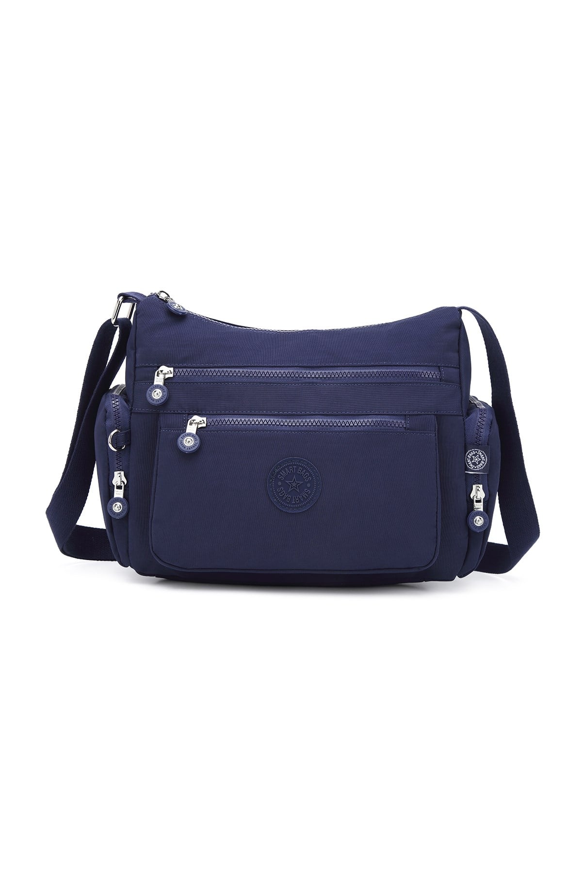 SMARTBAGS KRİNKIL KUMAŞ KADIN ÇAPRAZ ÇANTA 1115 LACİ