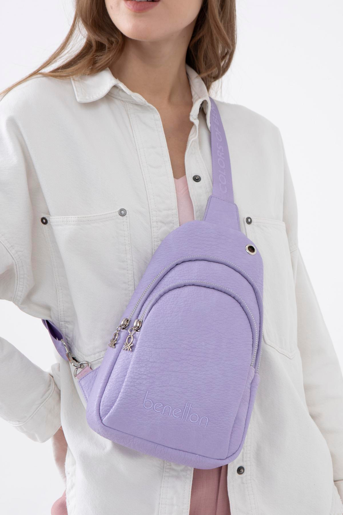 BENETTON KADIN ÇAPRAZ ÇANTA BNT1478 LİLA