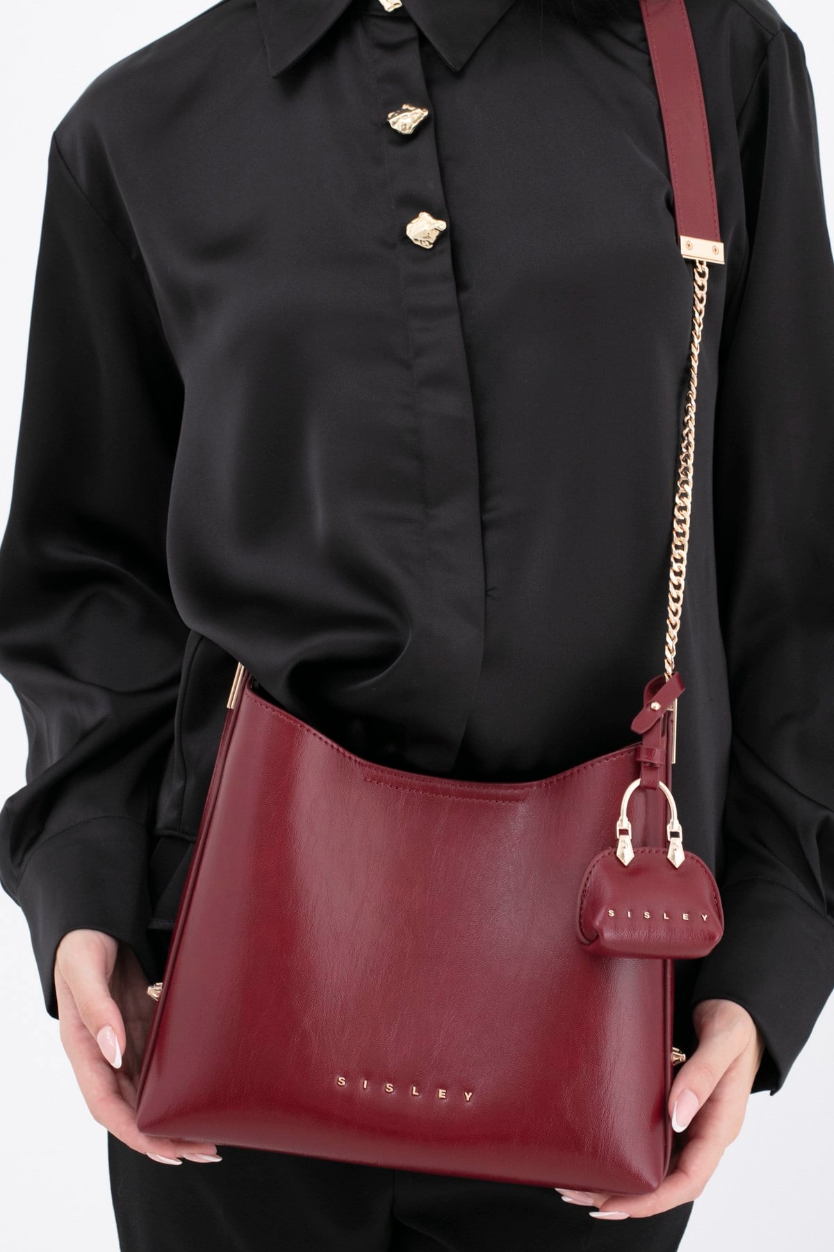 SİSLEY KADIN KOL ÇANTASI SLY272 BORDO