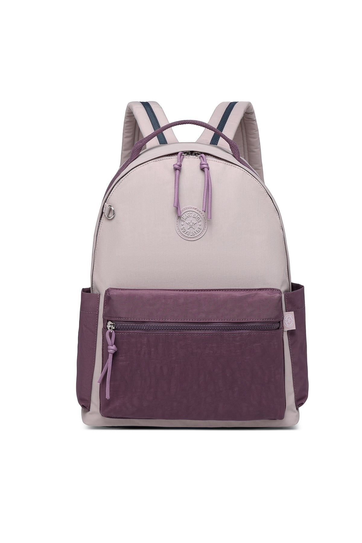 SMARTBAGS BÜYÜK BOY UNİSEX SIRT ÇANTASI 2022-3181 KUM MÜRDÜM