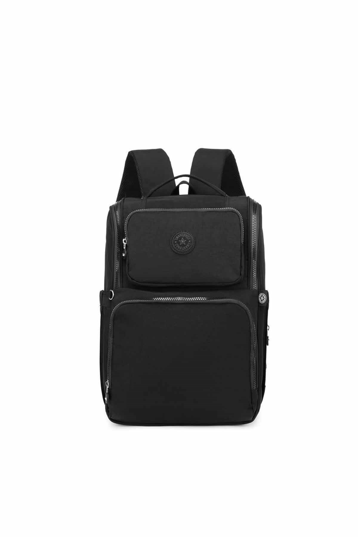 SMARTBAGS ANNE BEBEK SIRT ÇANTASI 2022-3000 SİYAH