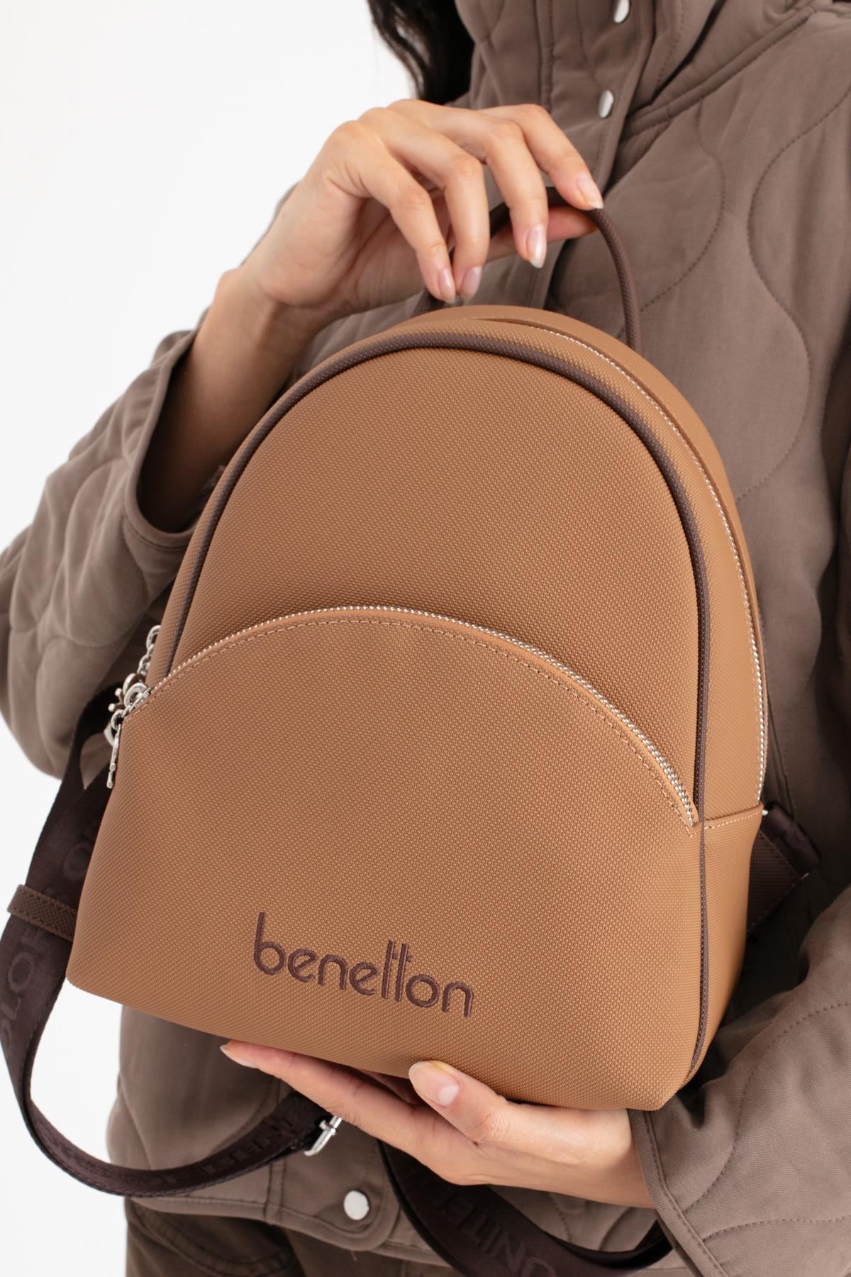 BENETTON KADIN SIRT ÇANTASI BNT1676 TABA KAHVE