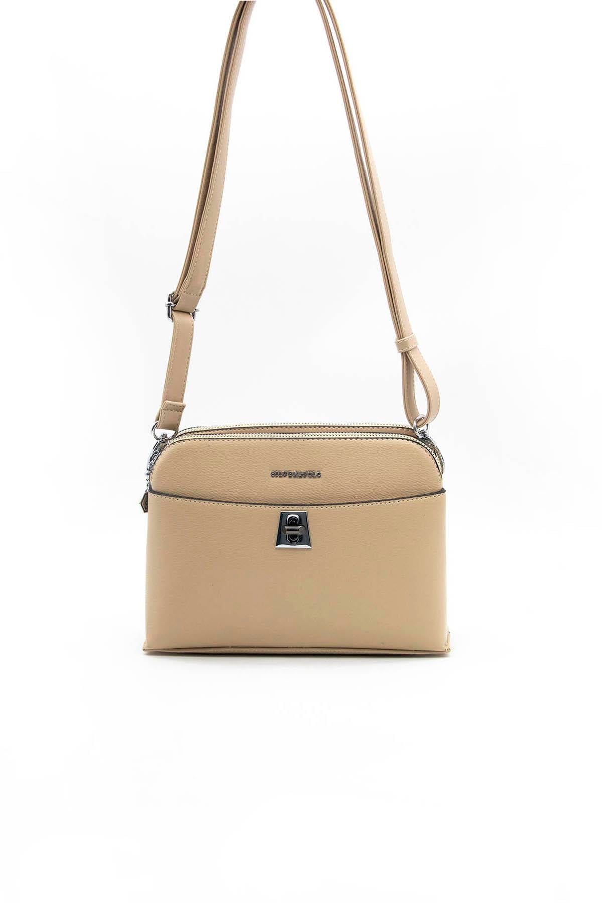 SİLVER POLO KADIN ÇAPRAZ ÇANTA 623 M105 40061 NUDE NİX NUDE