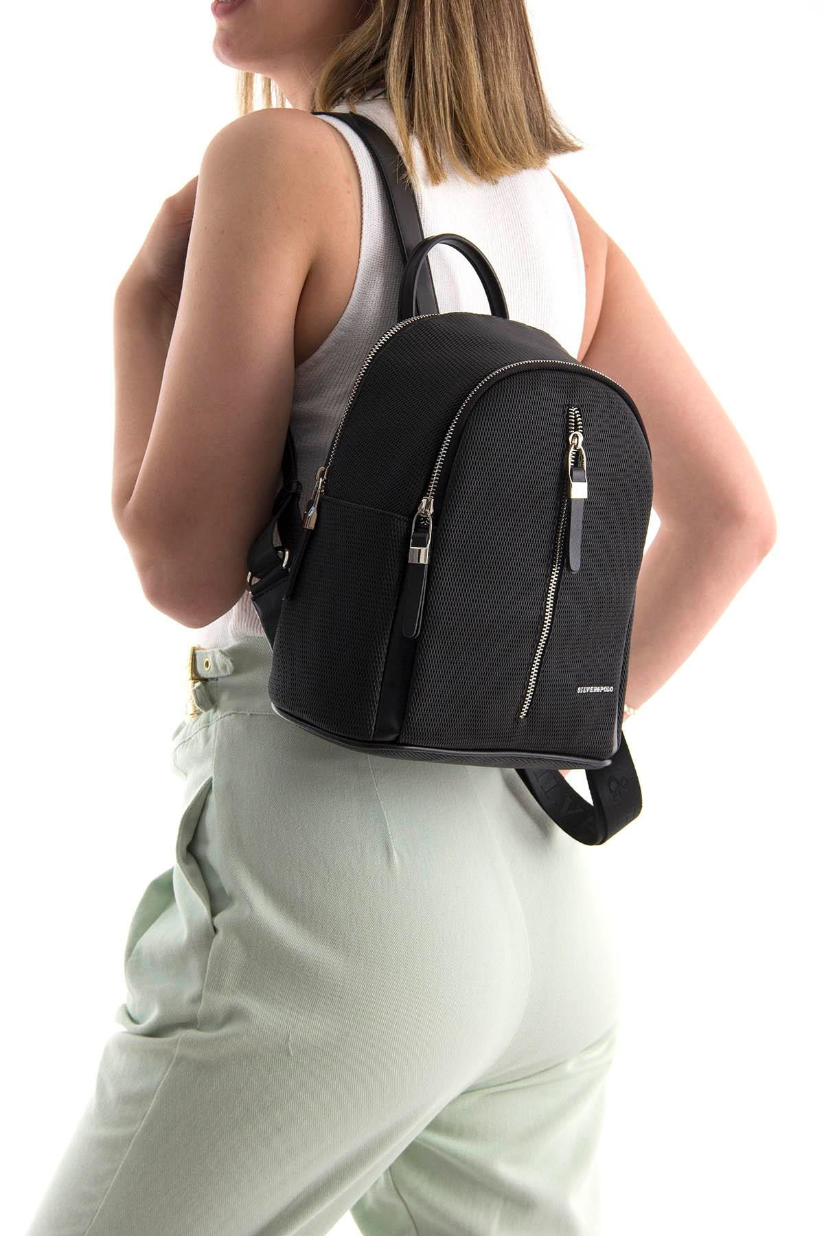 SİLVER POLO KADIN SIRT ÇANTASI 901 M86 29640 SİYAH