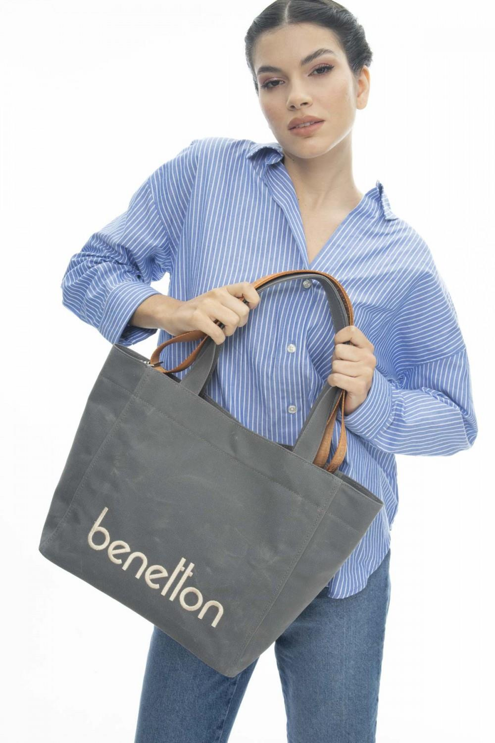 BENETTON KADIN KOL ÇANTASI BNT1163 GRİ