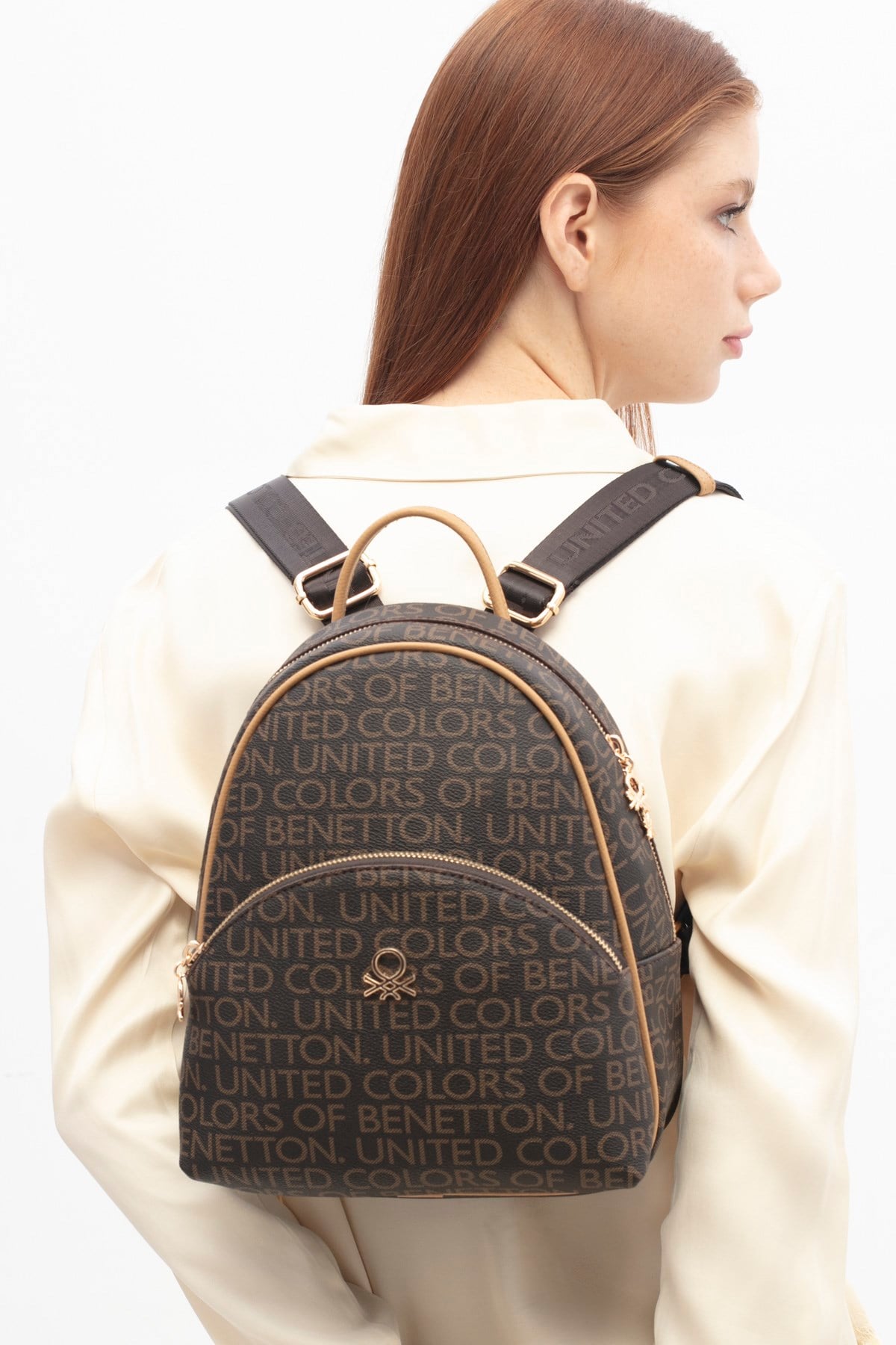BENETTON KADIN SIRT ÇANTASI BNT1790 KAHVE A. CAMEL