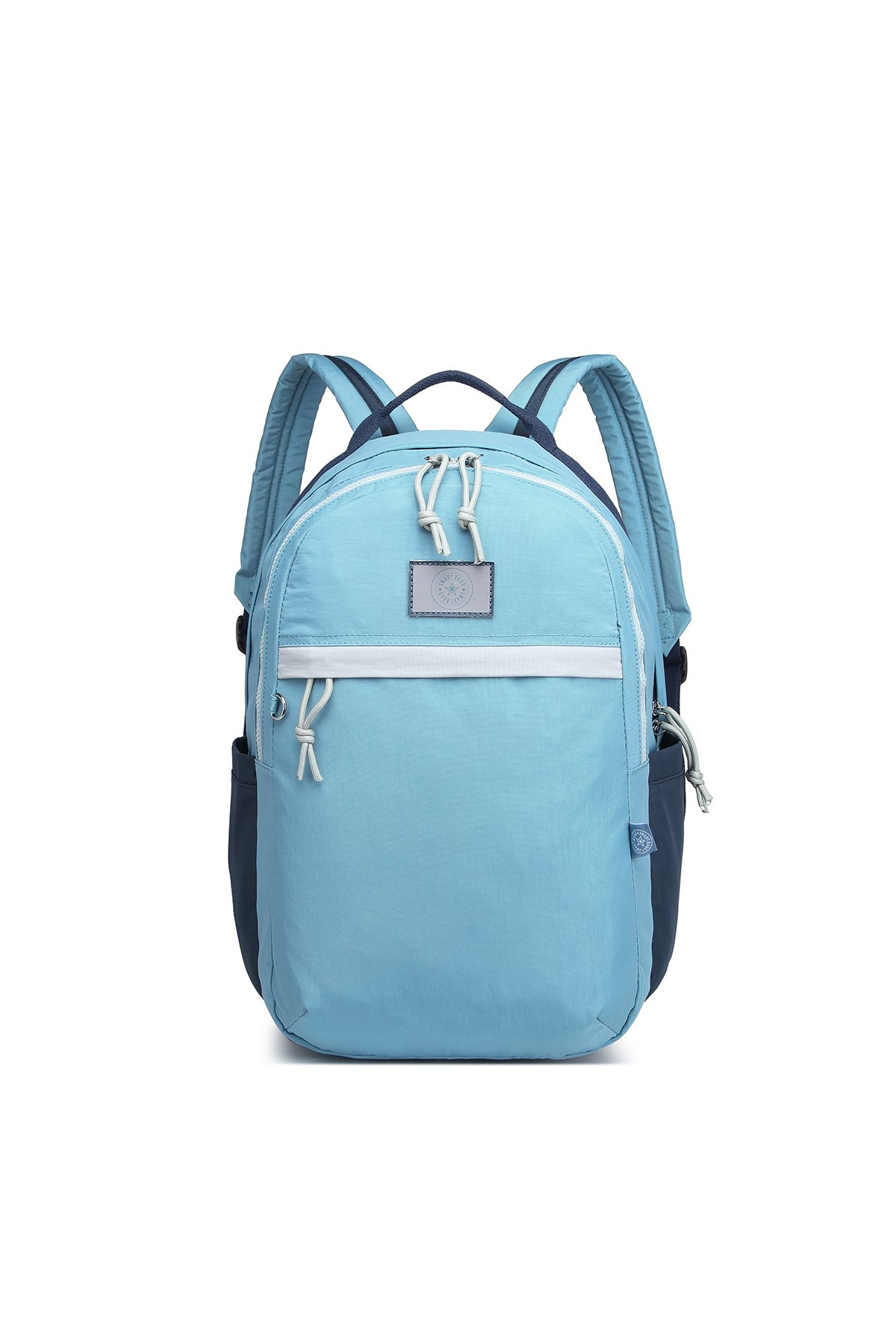 SMARTBAGS BÜYÜK BOY UNİSEKS SIRT ÇANTASI 2022-3182 BUZ MAVİ A.GRİ LACİ