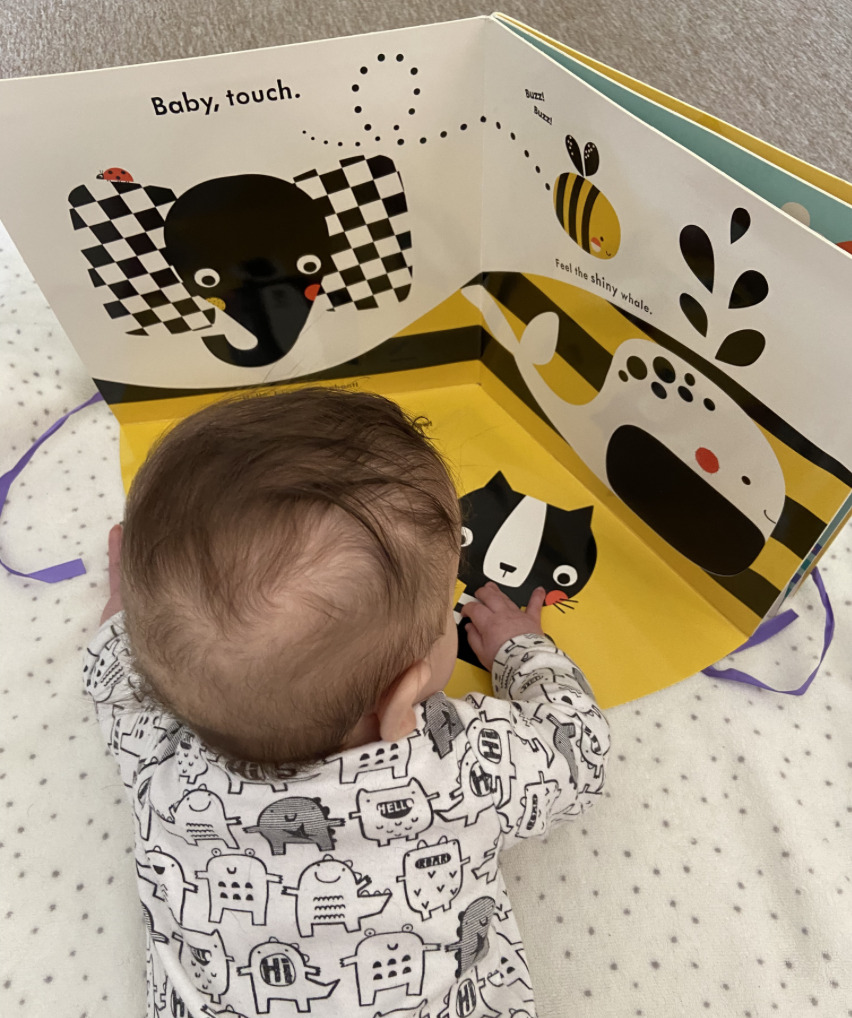 Baby Touch Tummy Time Karın Üstü Egzersiz Aktivite Kitabı