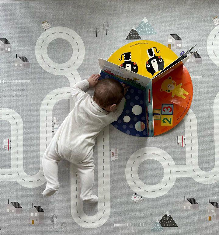 Baby Touch Tummy Time Karın Üstü Egzersiz Aktivite Kitabı