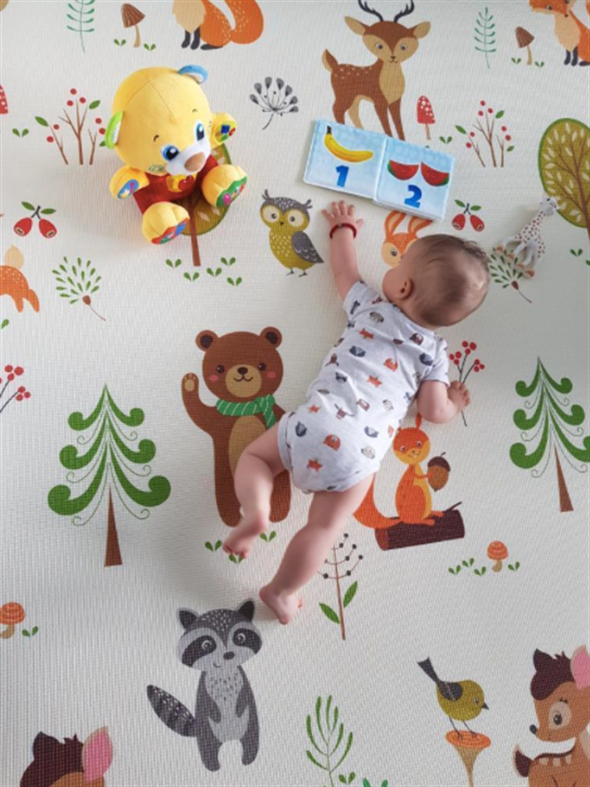 Bear and Forest Köpük Oyun Matı