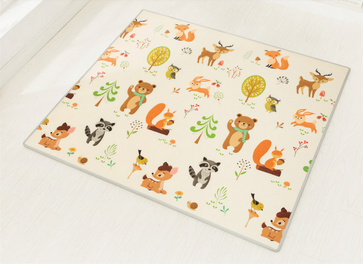 Bear and Forest Köpük Oyun Matı