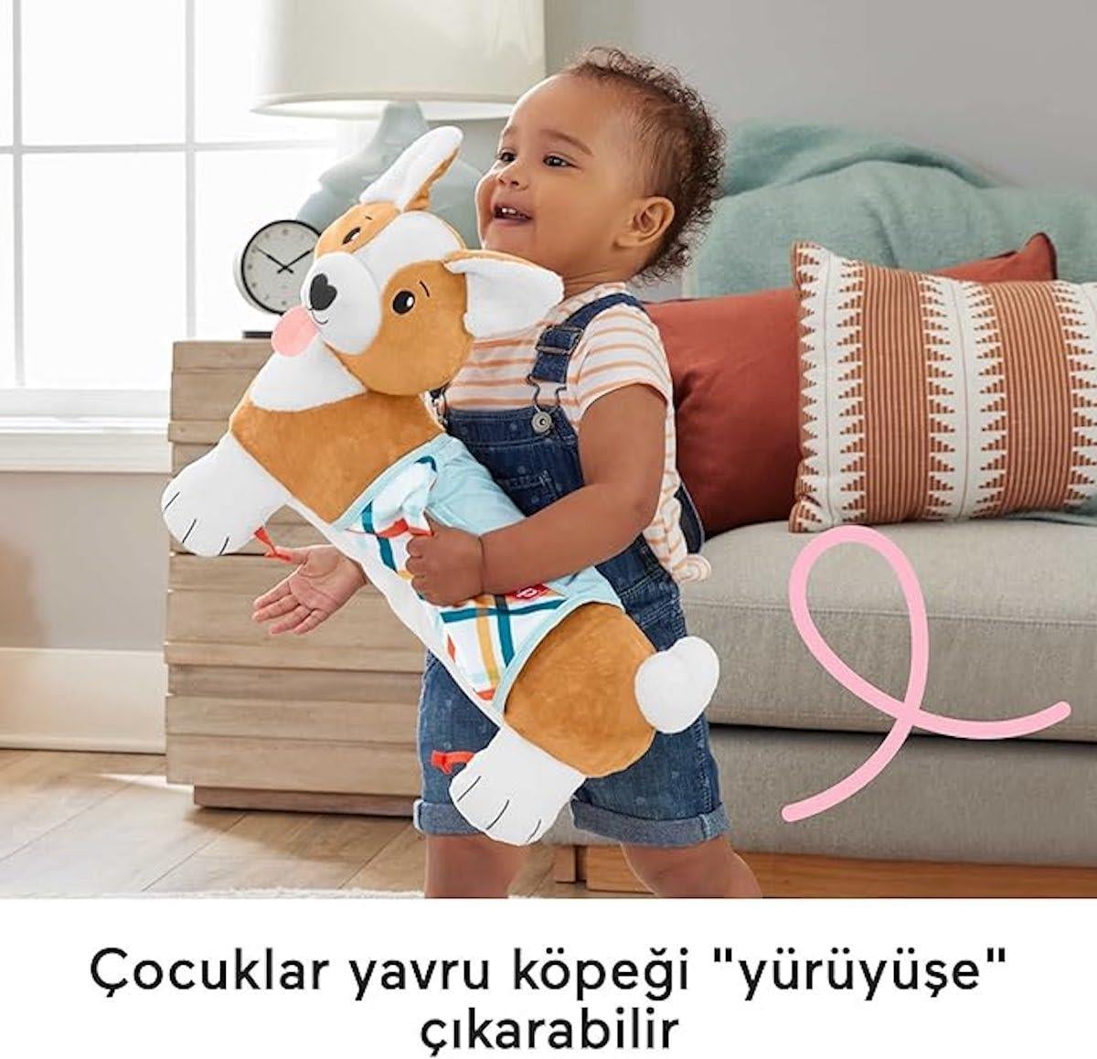 Fisher-Price 3'ü 1 Arada Köpekçik Tummy Time Yastığı