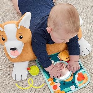 Fisher-Price 3'ü 1 Arada Köpekçik Tummy Time Yastığı