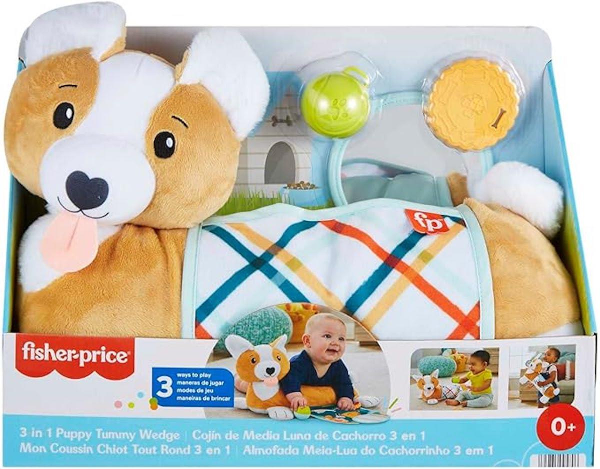 Fisher-Price 3'ü 1 Arada Köpekçik Tummy Time Yastığı