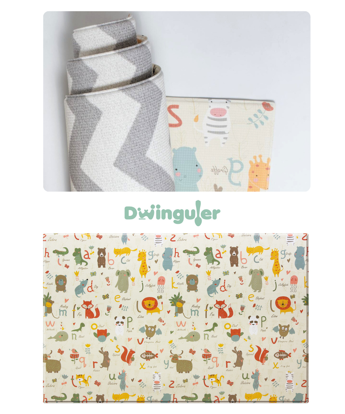 Premium Zig Zag Alphabet by Dwinguler - Premium Oyun Matı