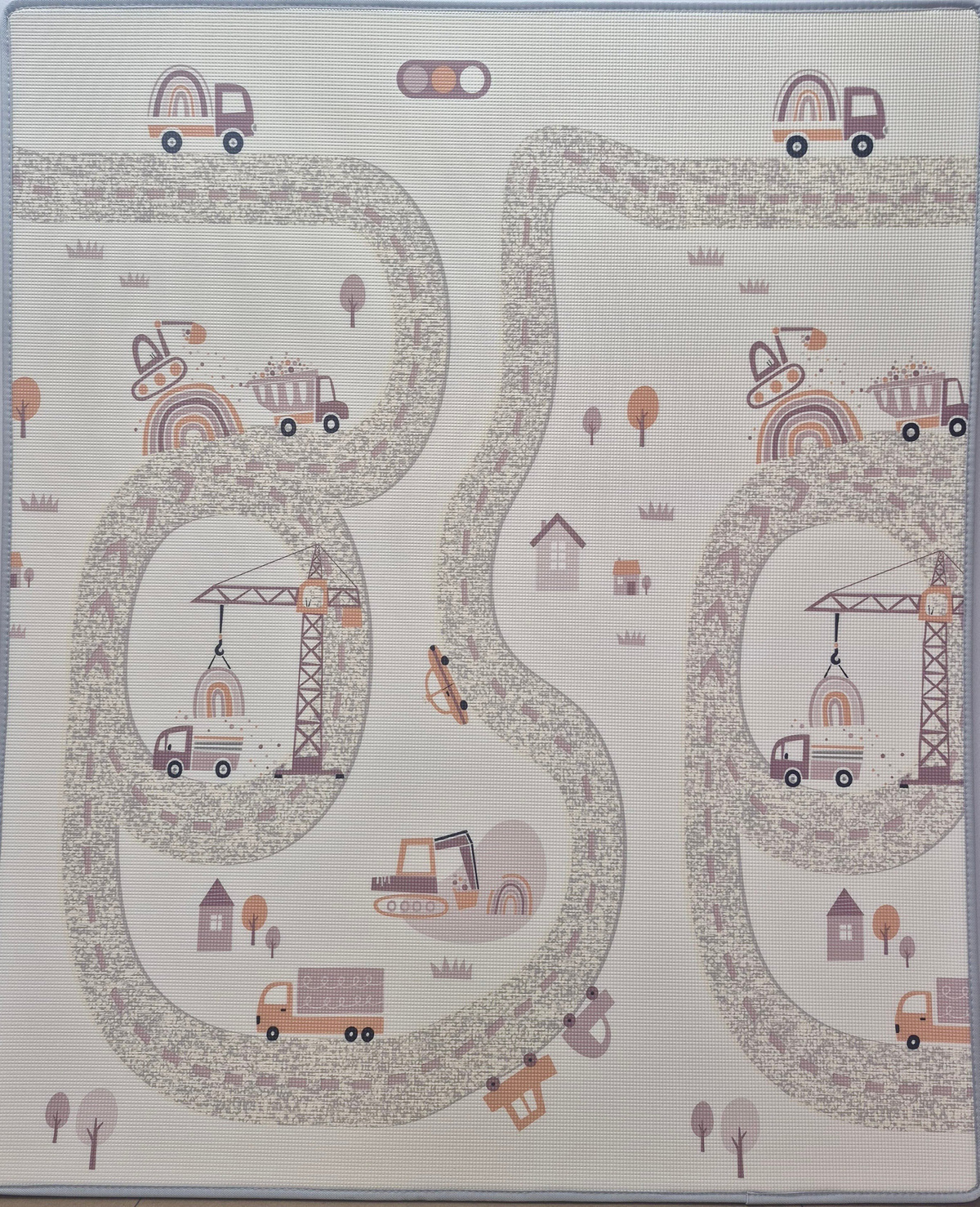 Rollmat Pastel Friends Track Köpük Oyun Matı PF003OLT128