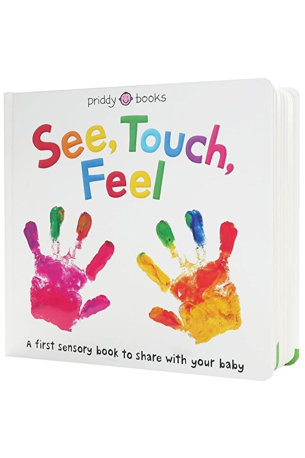 See, Touch, Feel: A First Sensory Karton Kitap