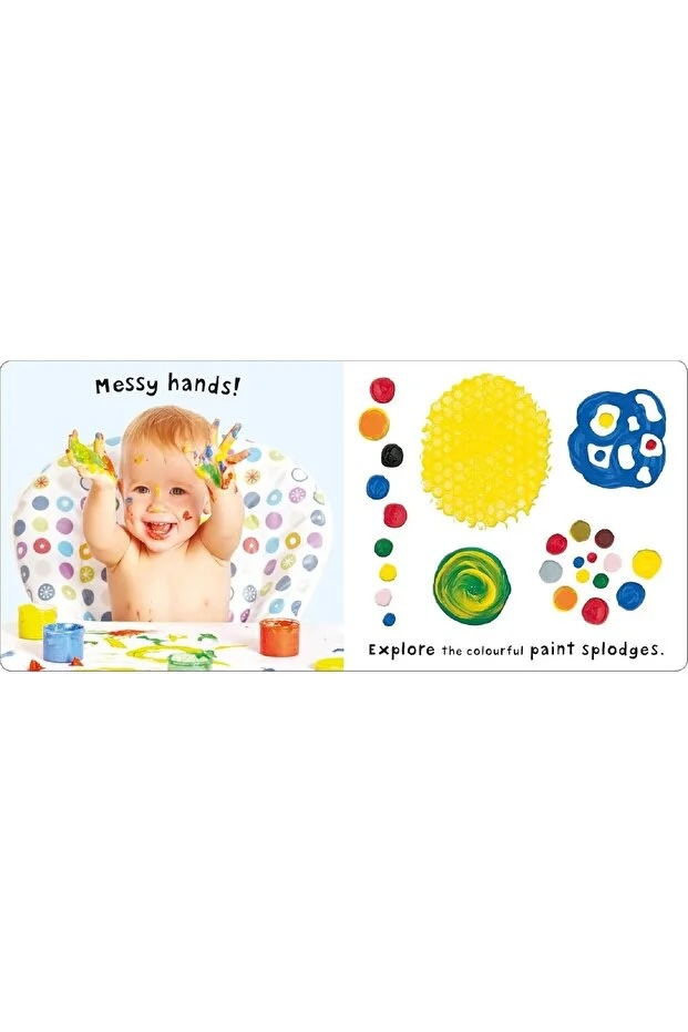See, Touch, Feel: A First Sensory Karton Kitap