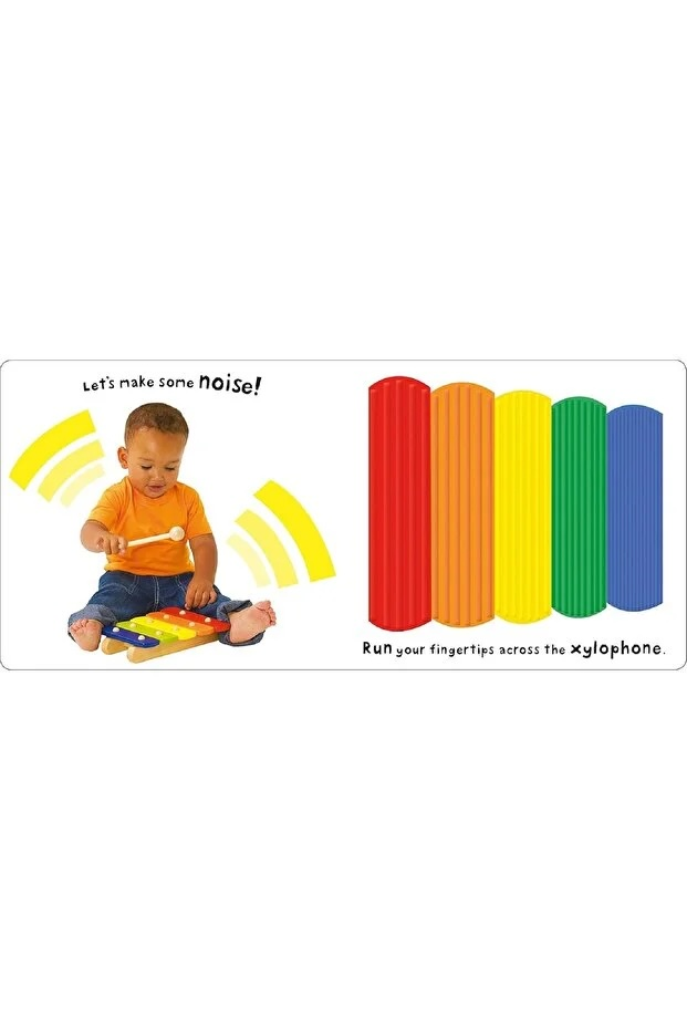 See, Touch, Feel: A First Sensory Karton Kitap