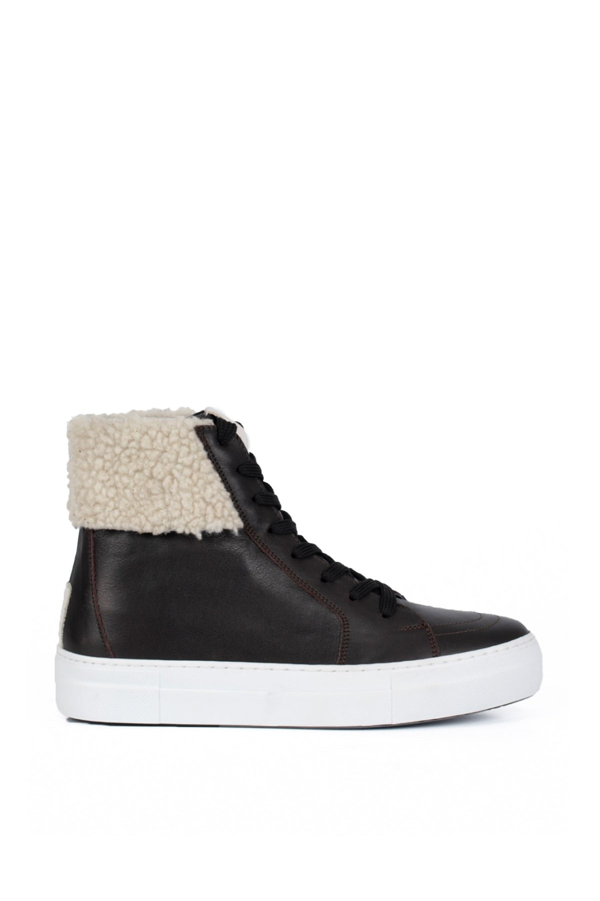 Alfa Acı Kahve Gizli Topuklu Sneaker