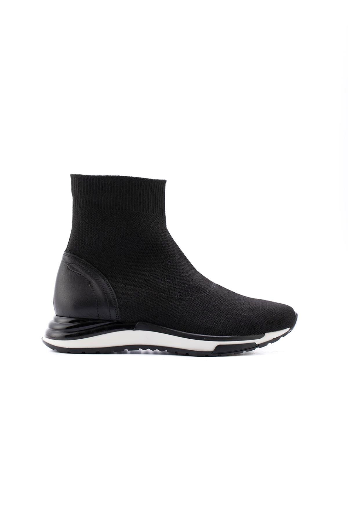 Fortex Örme Siyah Sneaker