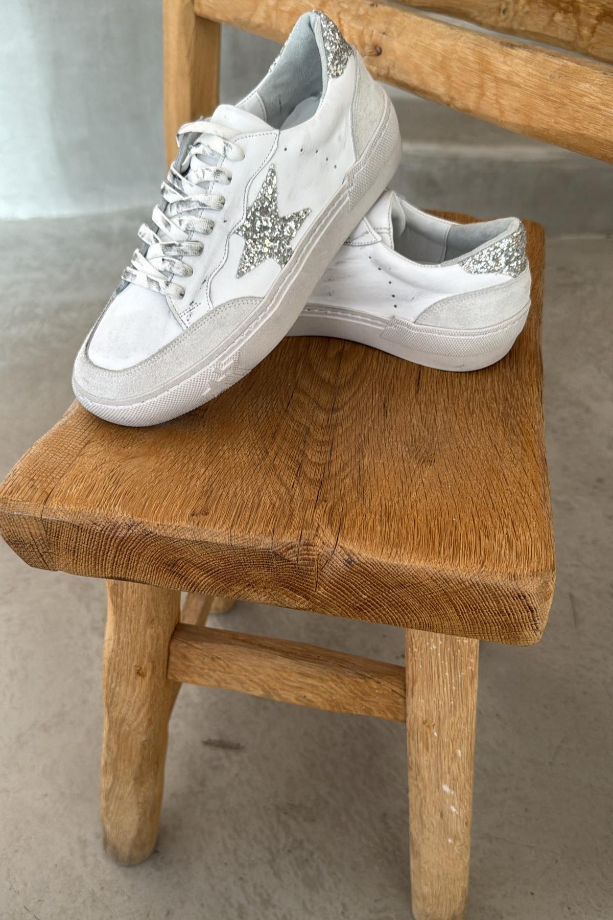 Palmer Silver Sneaker