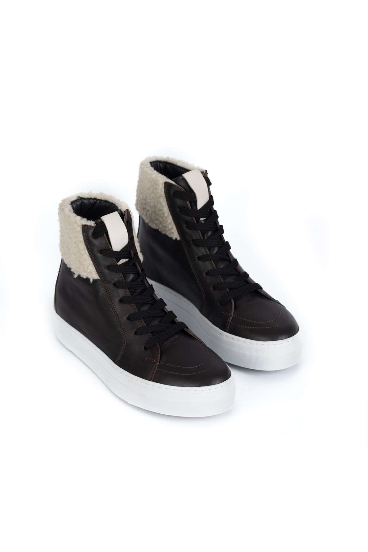 Alfa Acı Kahve Gizli Topuklu Sneaker
