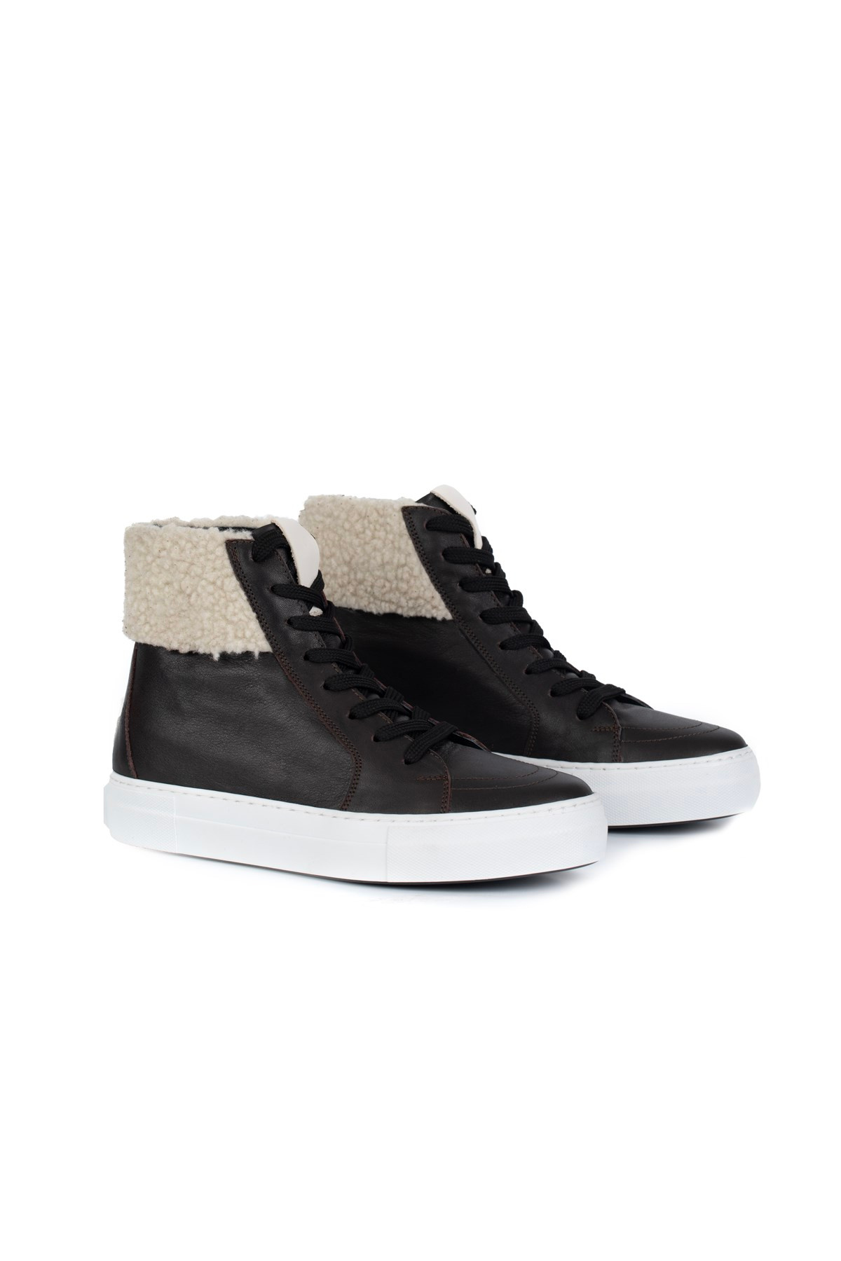 Alfa Acı Kahve Gizli Topuklu Sneaker