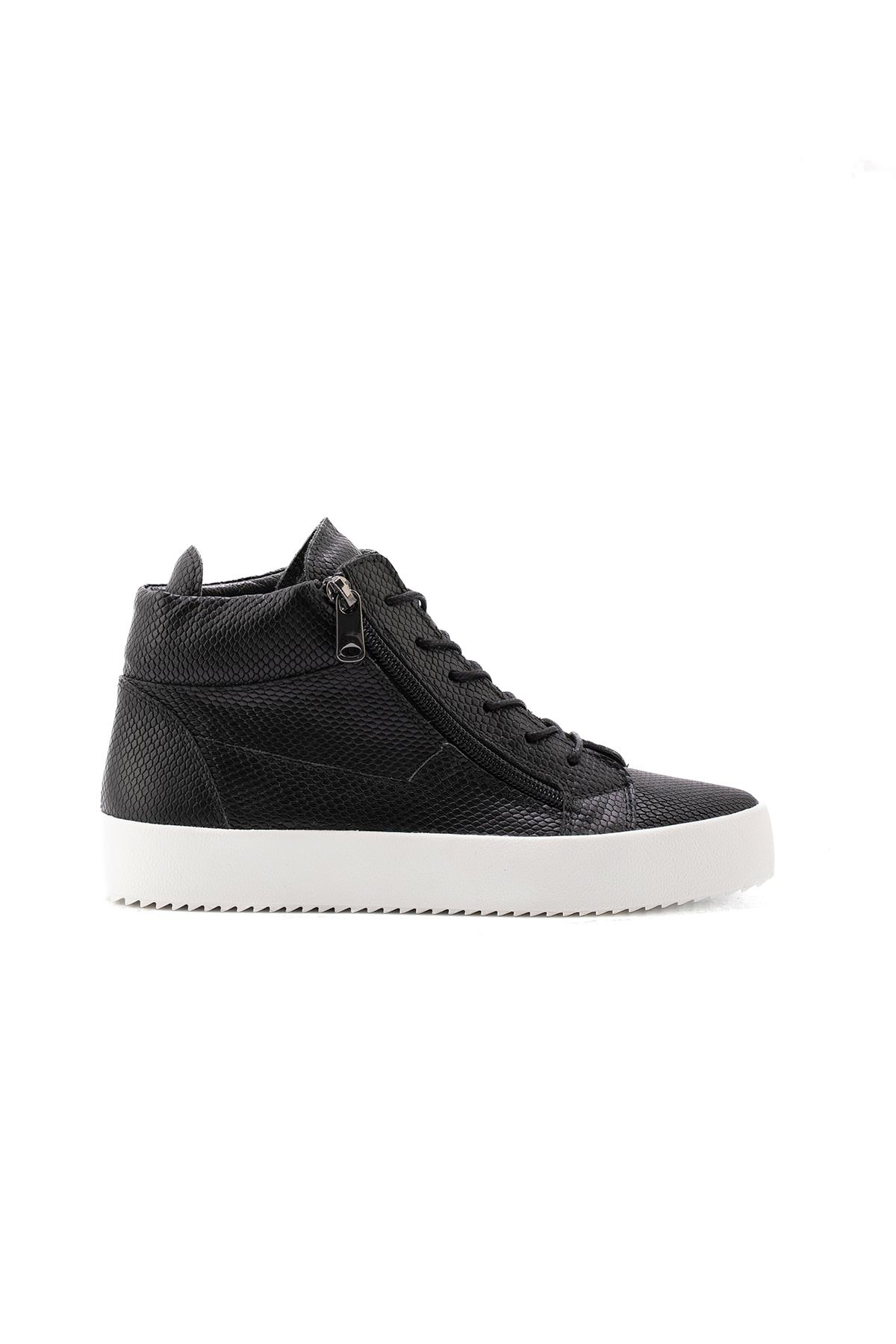 Asos Siyah Kroko Sneaker