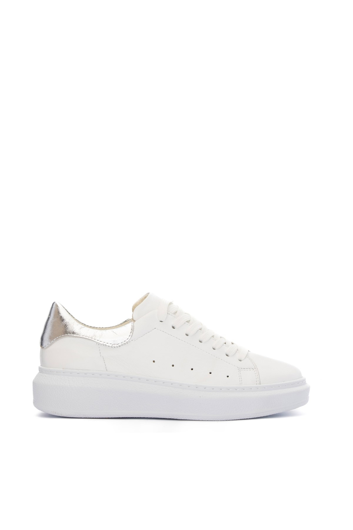 Berlin Beyaz Silver Sneaker