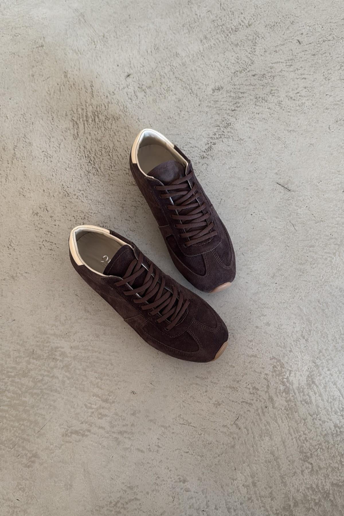Bria Kahve Süet Sneaker