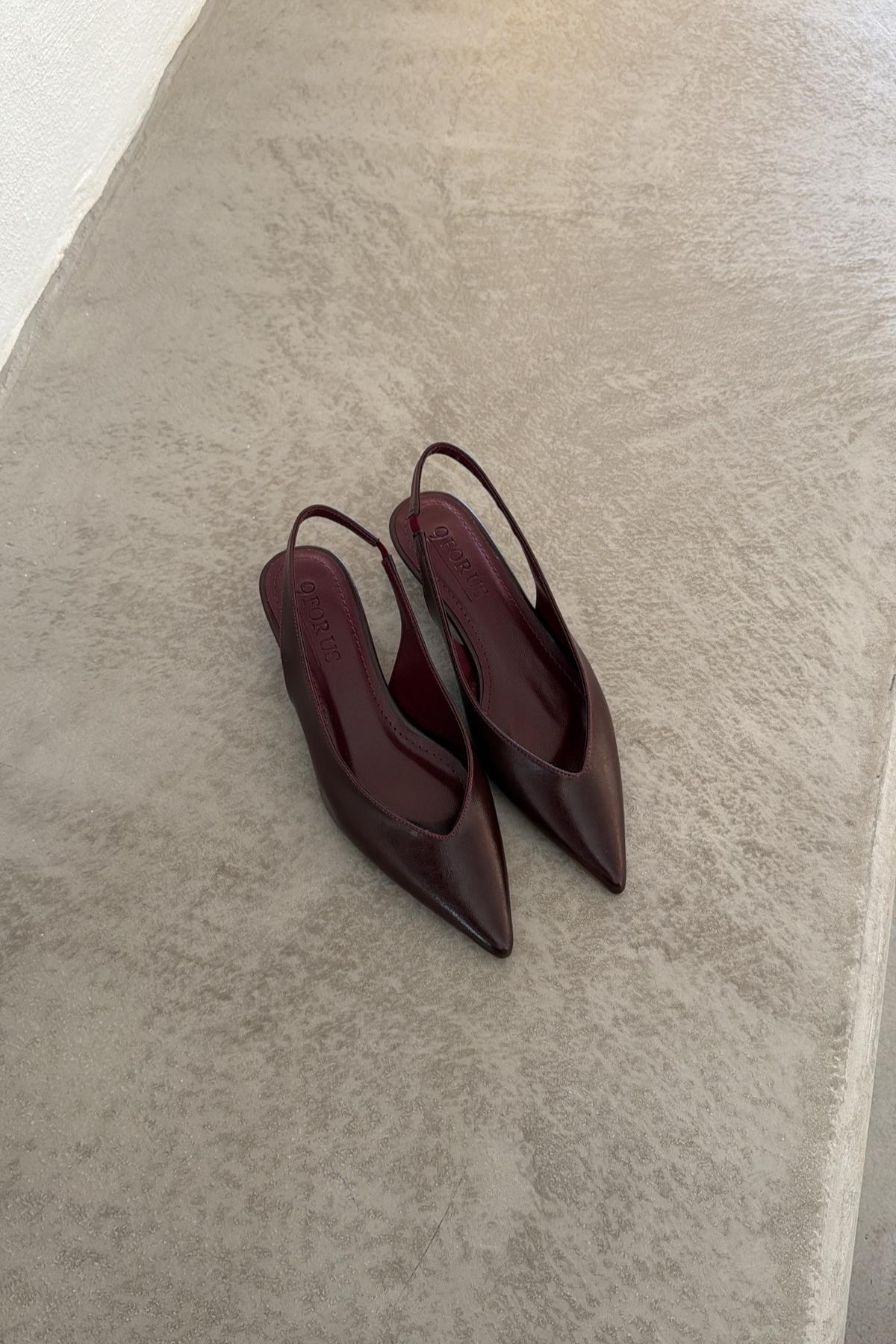 Chio Bordo Topuklu Ayakkabı