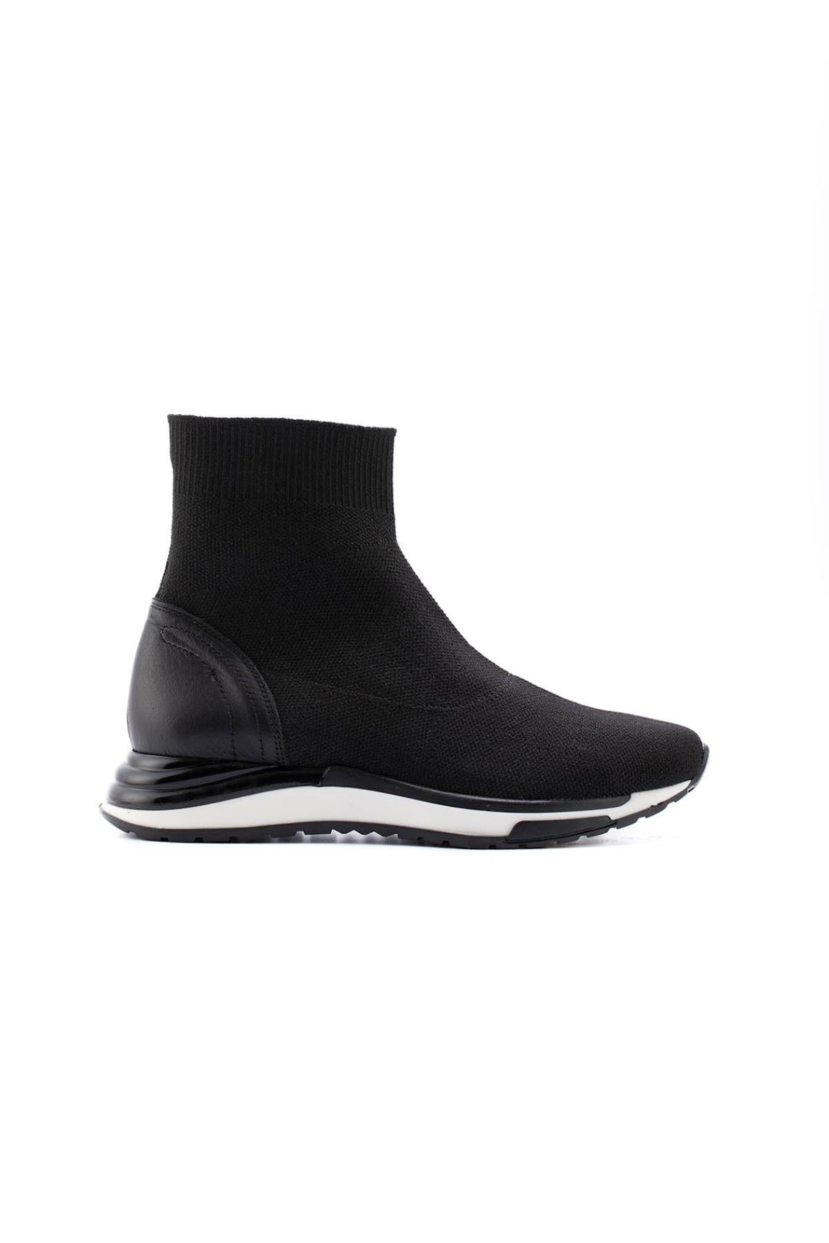 Fortex Örme Siyah Sneaker