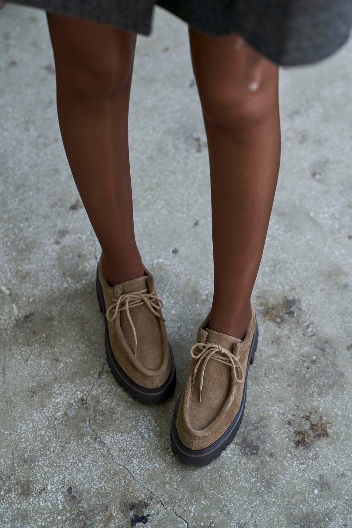 Gemma Camel Süet Makosen