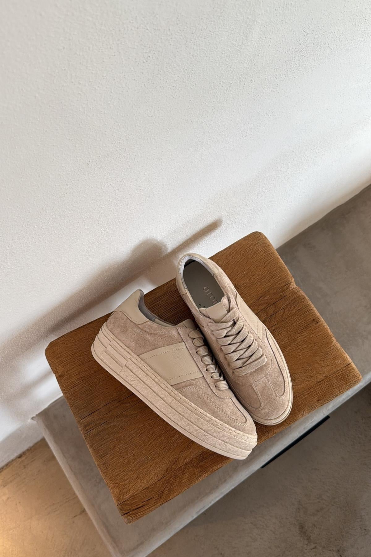 İvy Vizon Süet  Sneaker