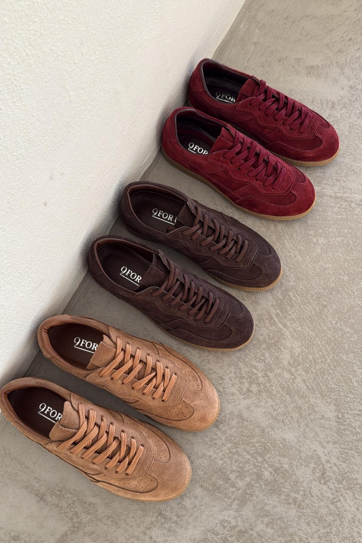 Madrid Camel Süet Sneaker