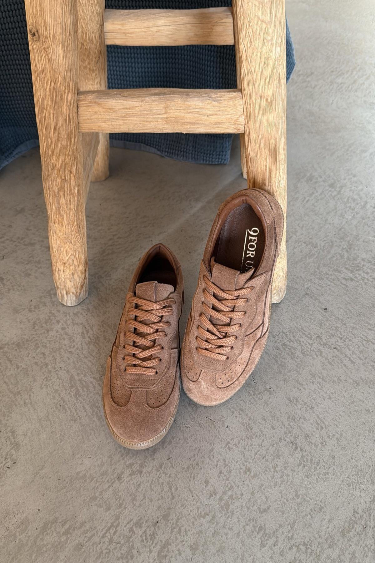 Madrid Camel Süet Sneaker